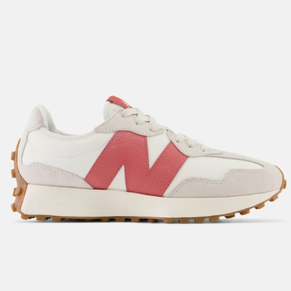 New Balance 327 Womens ~various sizes~ Sneakers Shoes White Watermelon Logo🍉 - Picture 3 of 14